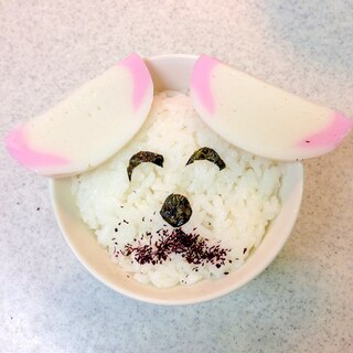 かまぼこで　キャラご飯